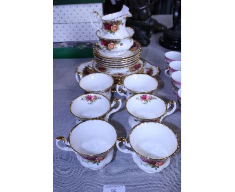 A 20 piece Royal Albert OCR tea service 