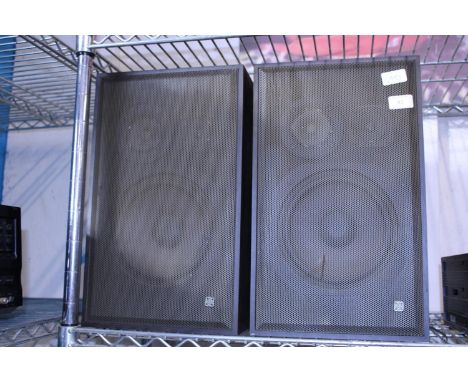 A pair of vintage Telefunken speakers. Postage unavailable 