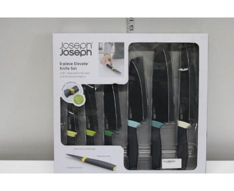 Knife set ELEVATE 10527, 6 pcs, with stand, Joseph Joseph