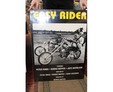 A vintage Easy Rider Poster. Postage unavailable 