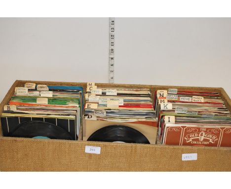 A large selection of vintage 7" singles including, Jimi Hendrix, Beatles and David Bowie 