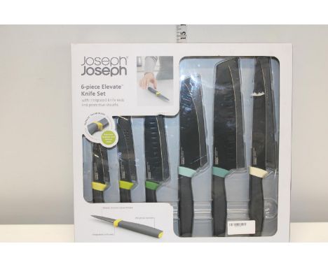 Knife set ELEVATE 10527, 6 pcs, with stand, Joseph Joseph