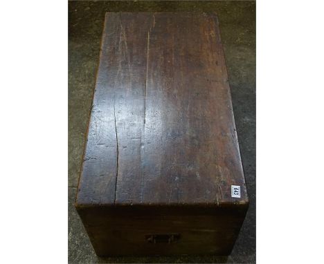 Mahogany 2 handled trunk