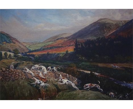 Tom Carr limited edition College Valley Print 