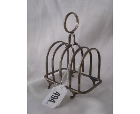 A four division arch toast rack 3.5” wide Lon by   RP  80g        