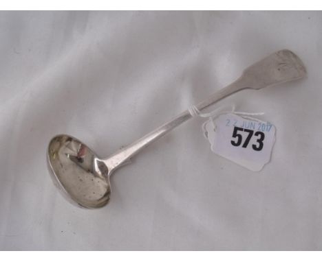 A Scottish provincial fiddle pattern cream ladle 25g  