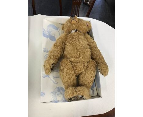 A large boxed Steiff Teddy Bear, 'Desmond', with certificate