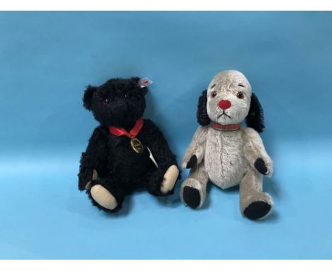 A boxed Steiff 'Titanic' Centenary Teddy Bear and a boxed Steiff 'Sweep', with certificates