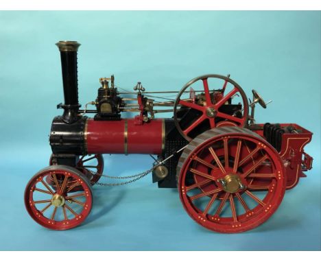 A live model steam engine, H. McLaren of Leeds, number one, L 24cm, W 70cm, H 43cm