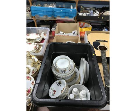 Collection of Royal Worcester 'Evesham', in three boxes