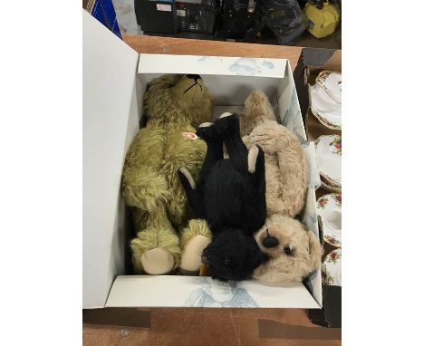 Three Steiff Teddy Bears