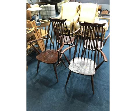 Four Ercol chairs