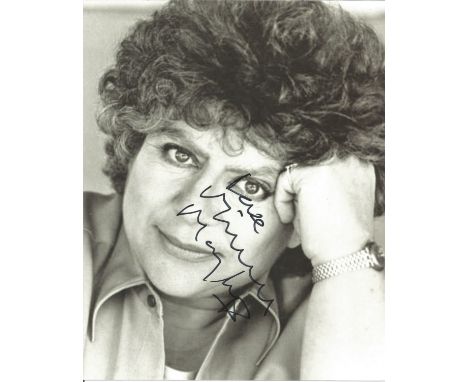 Miriam Margolyes signed 10 x 8 colour Photoshoot Portrait Photo, from in person collection. Good Condition. All signed pieces