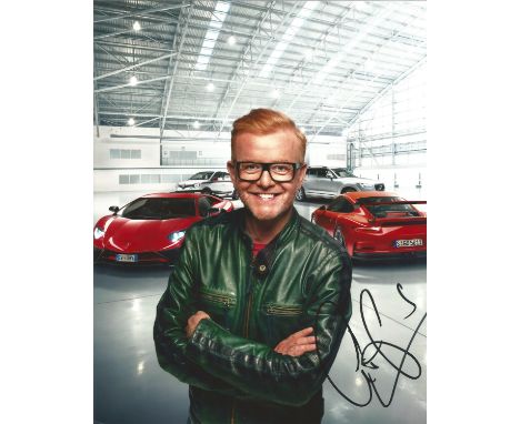 Chris Evans signed 10 x 8 colour Top Gear Portrait Photo, from in person collection autographed at BBC Radio London 2016. Goo