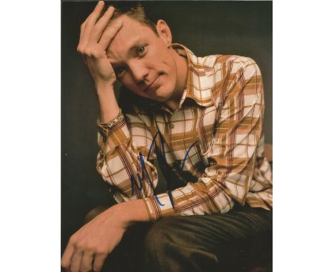 Matthew Lillard signed 10 x 8 colour Photoshoot Portrait Photo, from in person collection. Good Condition. All signed pieces 
