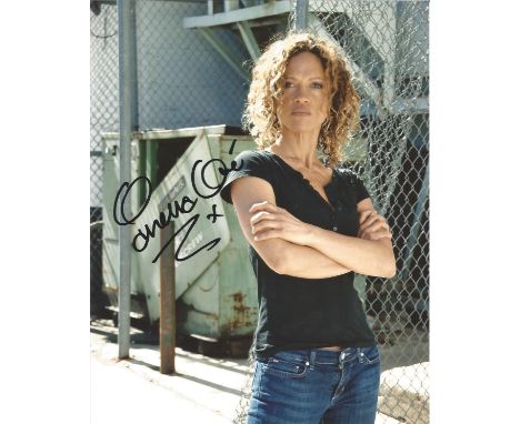 Indra Ove signed 10 x 8 colour Resident Evil Portrait Photo, from in person collection. Good Condition. All signed pieces com