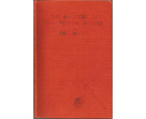 First Edition The Mystery of The Hidden House by Enid Blyton hard-back book. Published in 1948. Book in decent condition with