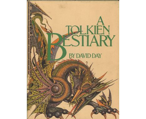 1979 First Edition A Tolkien Bestiary by David Day. Unsigned. Published in 1979. Hard-back with dust jacket which is slightly