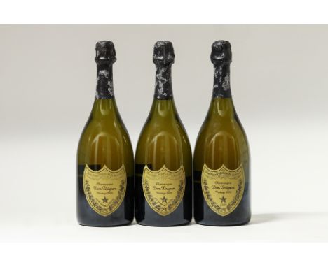 DOM PERIGNON VINTAGE CHAMPAGNE, 2000 (3 BT)
Champagne, France
Some wear/corrosion to the foils
(3 x 750ml)
This is an auction