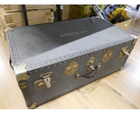 Vintage studded trunk