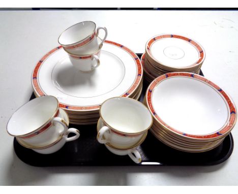 A tray containing 30 pieces of Royal Worcester tea and dinner china 