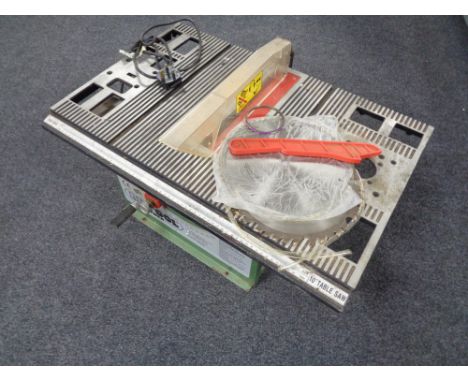 A Nu-Tool HS1500 table saw 