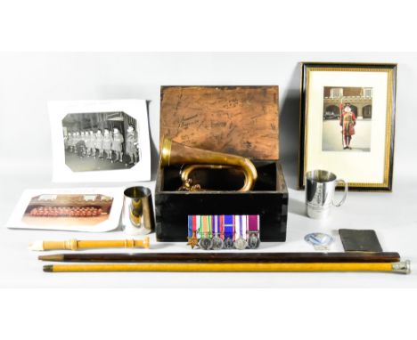 A Collection of Items and Ephemera Relating to Warrant Officer 2611235 Lionel Allibone, Grenadier Guards, relating to his mil