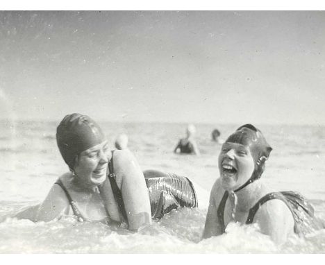 40 black and white Magic Lantern slides of 1930's Cornwall including Perranporth, Sennen Cove, Porth, Lands End, Nanjizel Cav