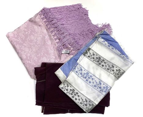 Christian Dior shawl, M. Guillemin & Cie scarf, and one other (3).Sizes range from;40 x 118 cm52.5 x 170 cm114 x 114.5 cm