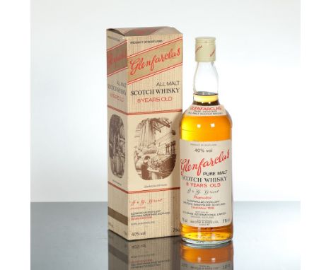 GLENFARCLAS 8 YEAR OLD  PURE MALT
All Malt Scotch Whisky by J & G Grant International Limited. Sole distributors Saccone & Sp