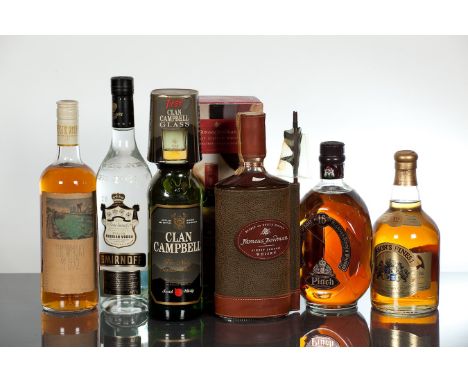 THE WHISKY OF 1990
Blended Scotch Whisky commemorating Glasgow European City of Culture 1990. 75cl, 40% volume.
DIMPLE PINCH 