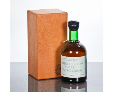 LONGROW 114.1 SMWS MILLENNIUM MALT 
Cask strength single Campbeltown malt whisky, distilled in March 1990 and aged for 9 year