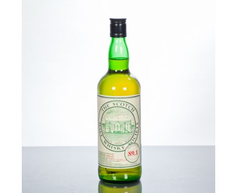 TOMINTOUL SMWS 89.1 Cask strength single Speyside malt whisky, distilled in October 1976 and bottled in September 1990 for th