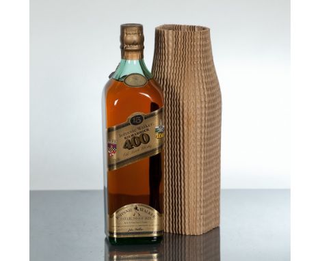 JOHNNIE WALKER KILMARNOCK 400 
Blended Scotch Whisky, aged 15 Years. 75cl, 43% volume.  CONDITION REPORT: Good condition