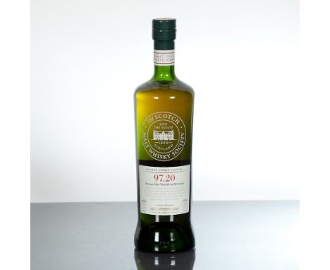 GLENKINCHIE SMWS 97.20
Cask strength single Lowland malt whisky, aged 19 Years. One of 48 bottles produced for the Scotch Mal