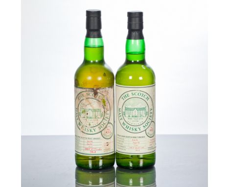 GLEN SCOTIA 7 YEAR OLD SMWS 93.2 
Cask strength single Campbeltown malt whisky, distilled in February 1991 and bottled in Sep