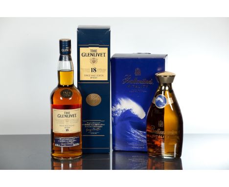 THE GLENLIVET 18 YEAR OLD
Single Speyside Malt Whisky. 70cl/700ml, 43% volume/43° G.L., in carton.
BALLANTINE'S VITALITY
Pure