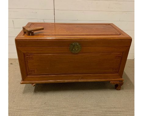 A camphor style trunk (102cm x 49cm x 62cm)