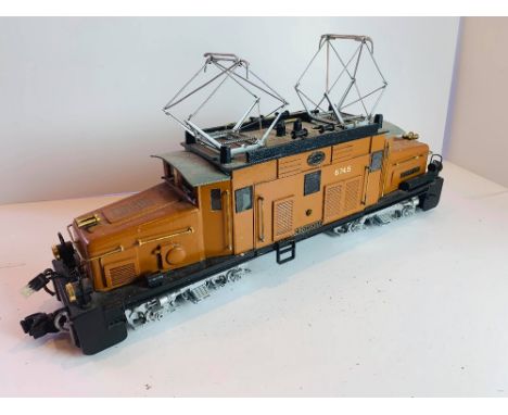 Scratch / Kit Built G Gauge Crocodile Twin Pantograph Locomotive - Unboxed
