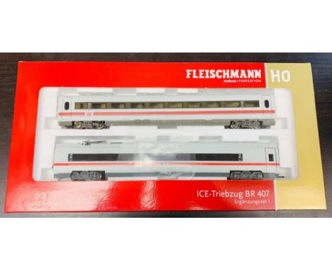 Fleischmann HO Scale ICE Train BR 407 Coach Pack Boxed