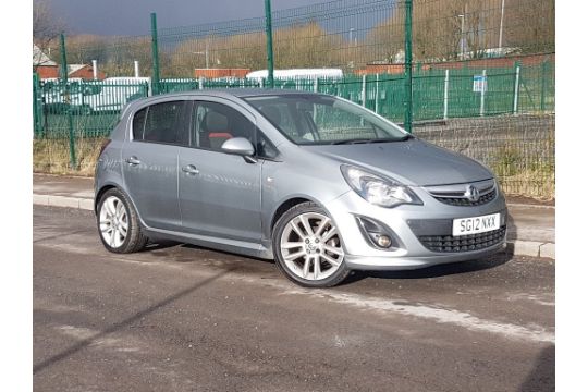 Vauxhall Corsa Sri Sg12 Nxx 1 4 Ltr Petrol Manual 4 Door Hatch 06 03 12 Current Recorde