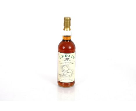 Ledaig, 20 years old single malt Scotch whisky, from the island of Mull, 70cl, 40%