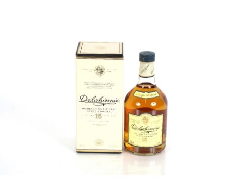 Dalwhinnie. single malt Scotch whisky, 15 years, 70cl, 43%, with original box
