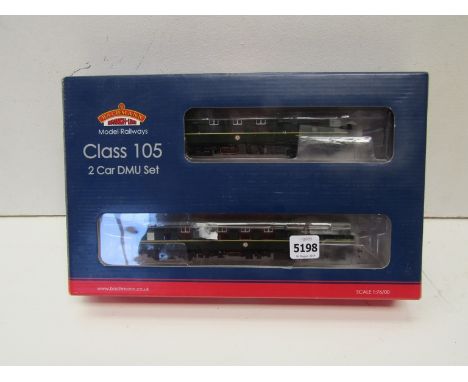 A boxed Bachmann 00 gauge Class 105 2 car DMU set