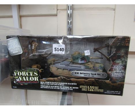 A Forces of Valor 1:32 scale diecast UK Infantry Tank MKII