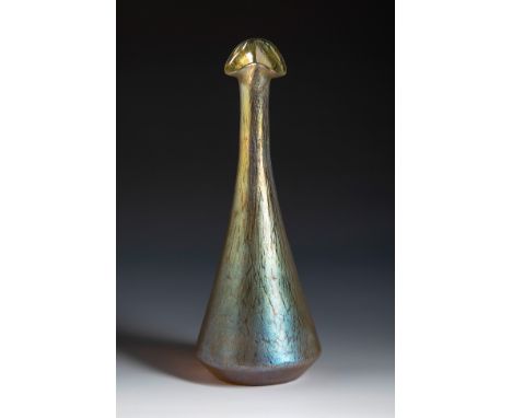 LOETZ. Czech Republic, ca. 1910.Art Nouveau vase.Blown glass.No signature.Vases of similar characteristics and decorations at