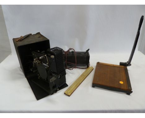 Kodascope Model C projector, Kodak resistance C etc 