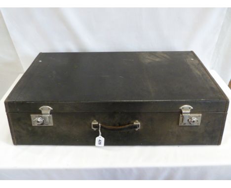 Mid 20thC car luggage trunk