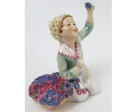 A Royal Worcester figure, Italy, modelled by F G Doughty, model number 3067, height 4ins