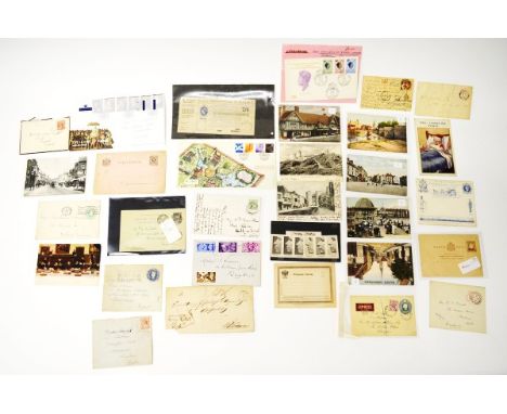 A large quantity of British and other First Day Covers, together with a good lot of assorted envelopes and postcards includin